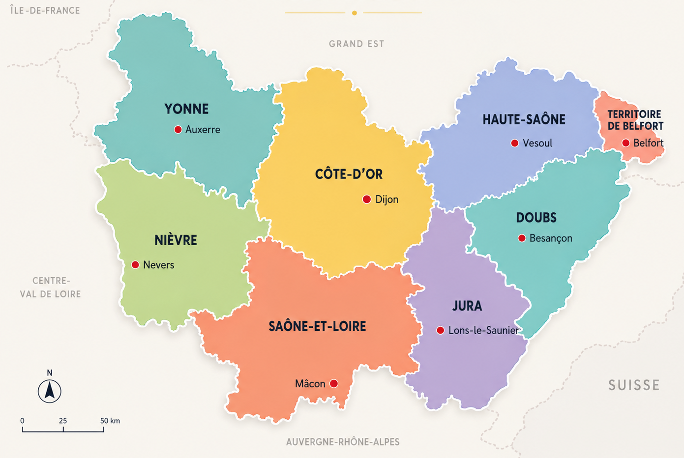 Carte BFC